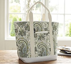 Charlie Paisley Tote Bag