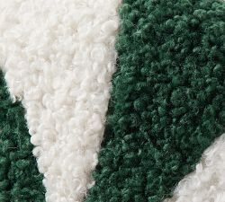 Cozy Teddy Peppermint Shaped Pillow