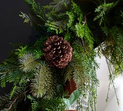 Draping Faux Cedar &amp; Pine Garland
