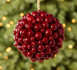 Red Berry Sphere Ornament