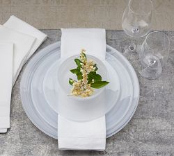 Alabaster Glass Dinnerware Collection - White
