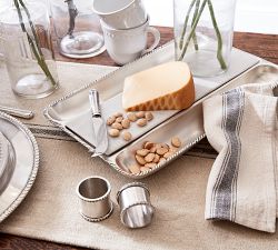 Antique Silver Napkin Rings, Mixed Set of 4