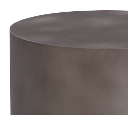 Jasper Round Metal End Table