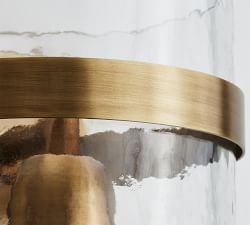 Laurel Glass Sconce (9'')