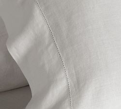 Open Box: Belgian Flax Linen Hemstitch Sheet Set
