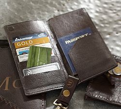 Rio Leather Passport Wallet