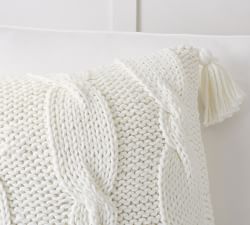 Bluma Handknit Pillow Cover