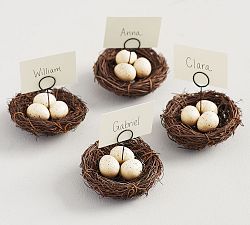 Egg Nest Place Card Holders, Set of 4