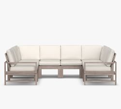 Indio Eucalyptus 8-Piece Outdoor Sectional (105")