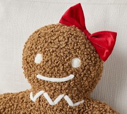 Ms. Spice Gingerbread Shaped Pillow