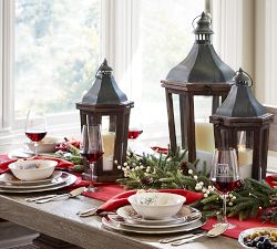 Nostalgic Santa Stoneware Entertaining Collection