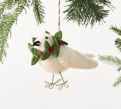 Felt Dove Ornament