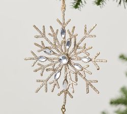 Jeweled Snowflakes Ornament