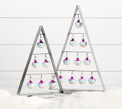 Galvanized Ornament Trees