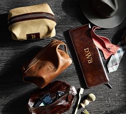 Saddle Leather Travel Tie Case