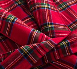 Stewart Plaid Yarn Dye Flannel Robe