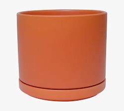 Ceramic Cylinder Planters
