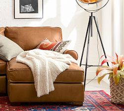 Faux Fur Knitted Oversized Throw