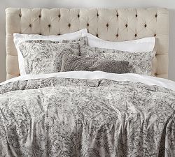 Jaylinn Paisley Print Cotton Duvet Cover &amp; Shams