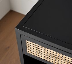 Neve Cane Nightstand (25")