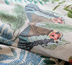 Victoria Botanical Print Duvet Cover &amp; Shams