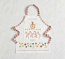 Elf Food Groups Cotton Kids Apron