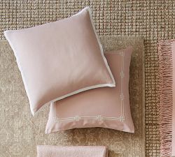 Emilia Embroidered Pillow Cover