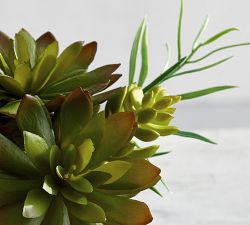 Faux Succulent Bouquet