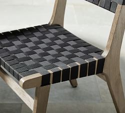 Open Box: Abbott Acacia Woven Outdoor Dining Chair