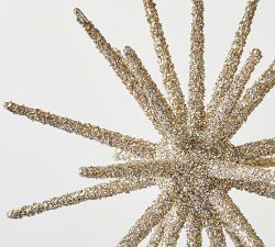 Glitter Starburst Ornament