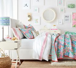 Lilly Pulitzer Fan Sea Pants Reversible Quilt &amp; Shams