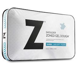 Malouf™ Shoulder Zoned Gel Dough Memory Foam Pillow