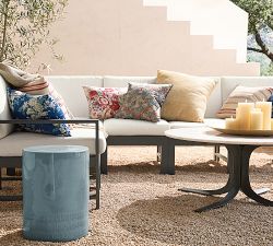 Outdoor Julene Floral Print Lumbar Pillow