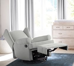 PB Wingback Swivel Glider Recliner