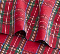 Stewart Plaid Flannel Pillowcases - Set of 2