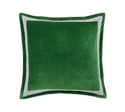 Brandon Maxwell Sullivan Velvet Border Sham