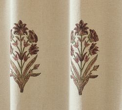 Elinor Floral Mughal Blackout Curtain