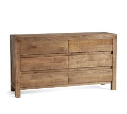 Hensley Reclaimed Wood 6-Drawer Dresser (65")