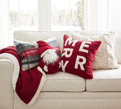 Jolly Santa Shaped Pillow