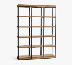 Malcolm Bookcase Wall Suite (55.5")