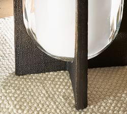 Mesa Cast Iron Hurricane Candle Holder