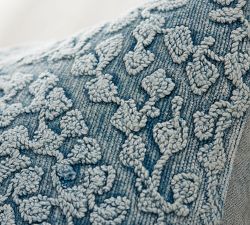 Reign Embroidered Lumbar Pillow Cover