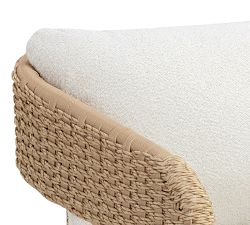 Pottery Barn Arden Rattan Armchair
