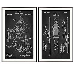 Chalkboard Ski