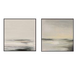 Coastal Sands Framed Canvas