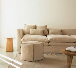 Lorena Canals Handloomed Pouf - Thumbnail 2