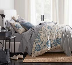 Tula Suzani Cotton Print Duvet Cover &amp; Shams
