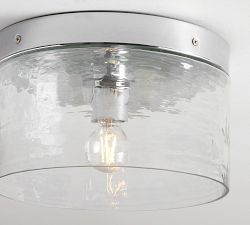 Frances Glass Flush Mount (12")