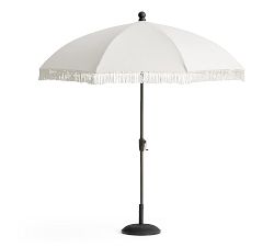 Tassled Market Umbrella