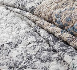 Tessa Handcrafted Linen Cotton Patchwork Quilt